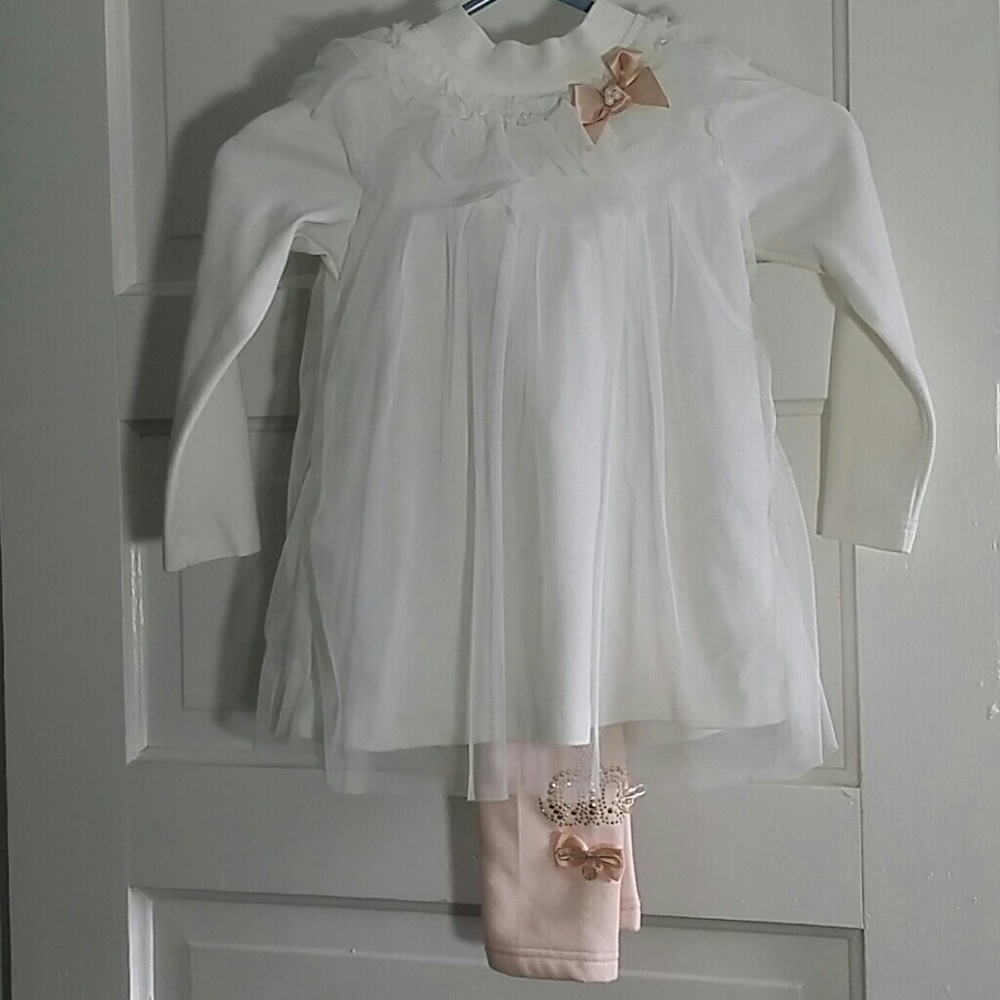 Sheer Ruffle Set